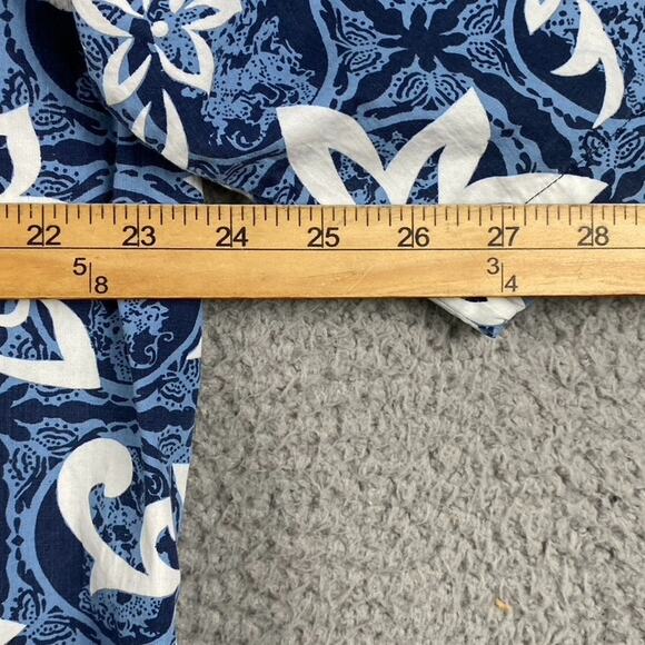 Point Zero Button Shirt Men's Large Y2K Hip Pop Causal Short Sleeve Summer - Picture 8 of 10